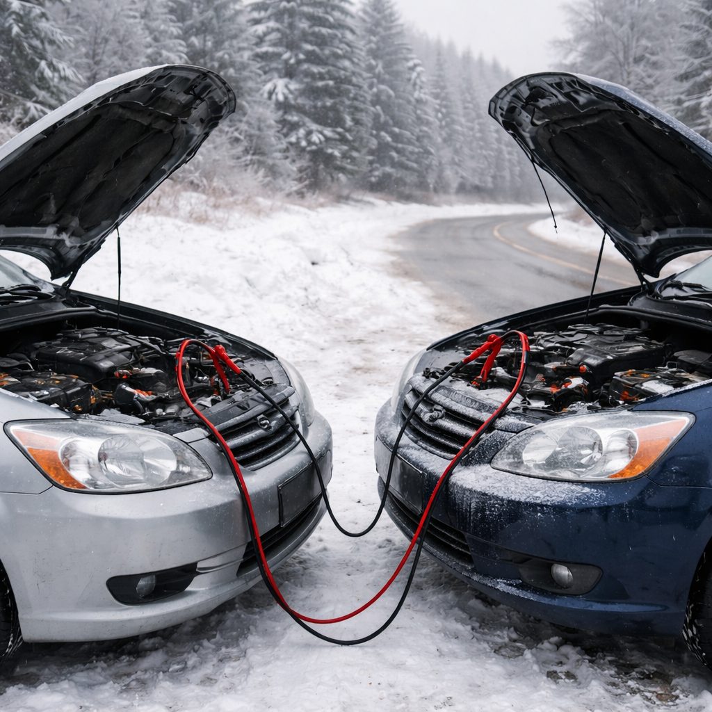 Kako zagnati avto s kabli varno in brez škode na elektroniki