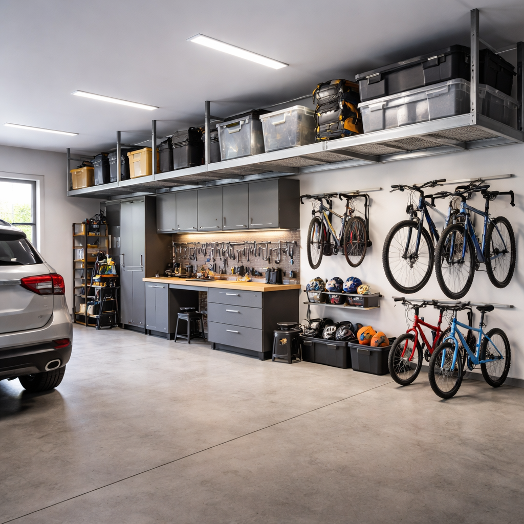10 idej za garažo, ki ni samo parkirišče in končno dela za vas