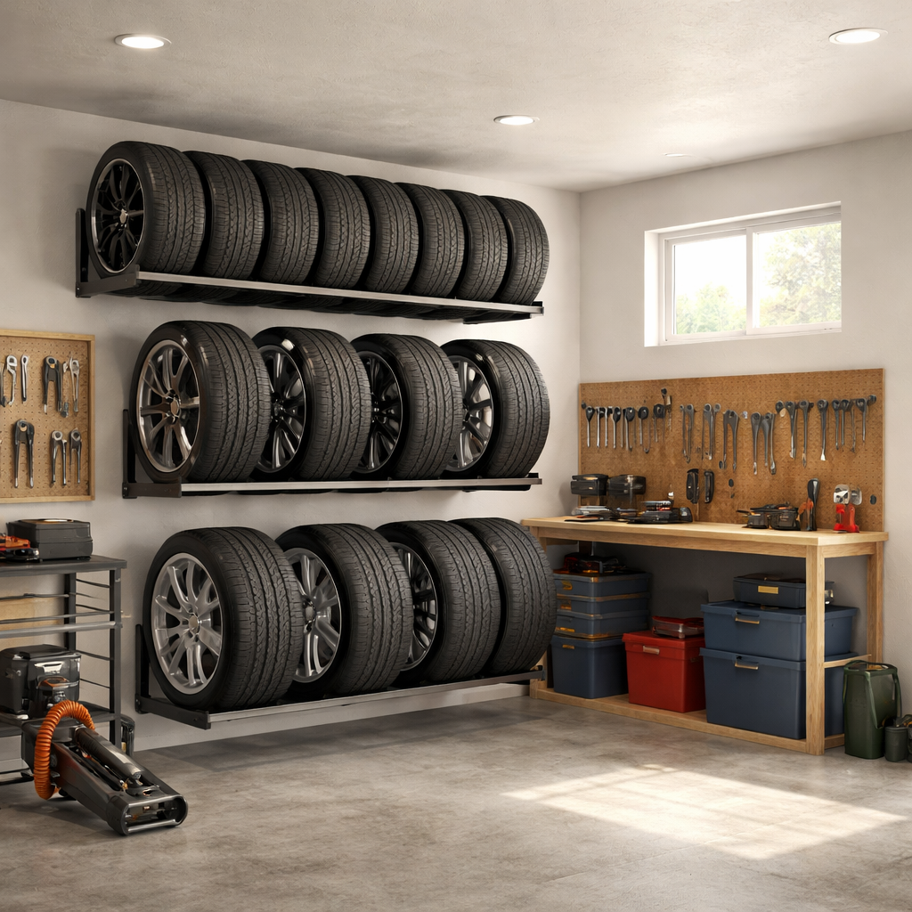 Kako pravilno shraniti zimske oz. letne gume, da ne otrdijo, ne razpokajo in ostanejo varne