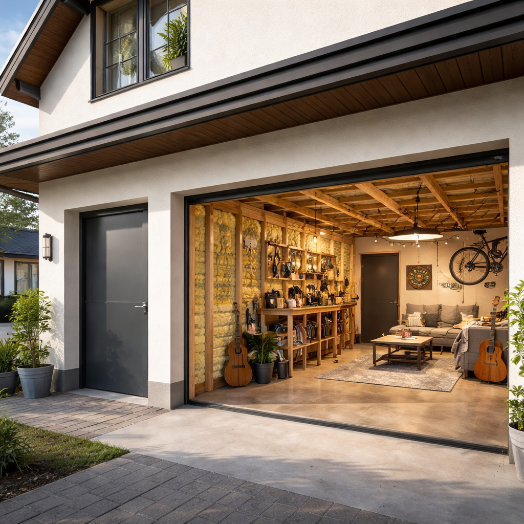 Garaža kot podaljšek dnevne sobe – da ali ne? Odločitev, ki jo pozna vsak, ki je kdaj reševal vlago in smrad