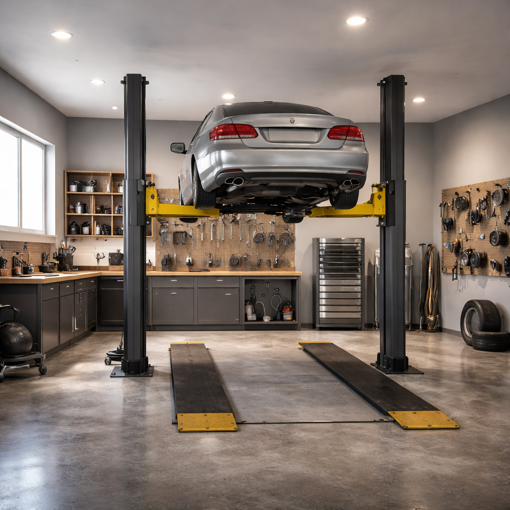 Kako izbrati pravo dvigalo ali dvižno ploščad za garažo, da bo varno, suho in uporabno